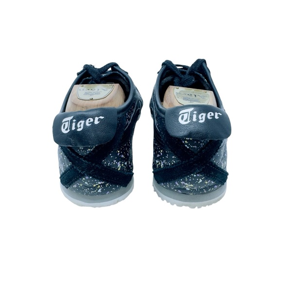 Onitsuka Tiger Mexico 66 Paint Splatter Black Size 10 Women’s - Picture 5 of 9